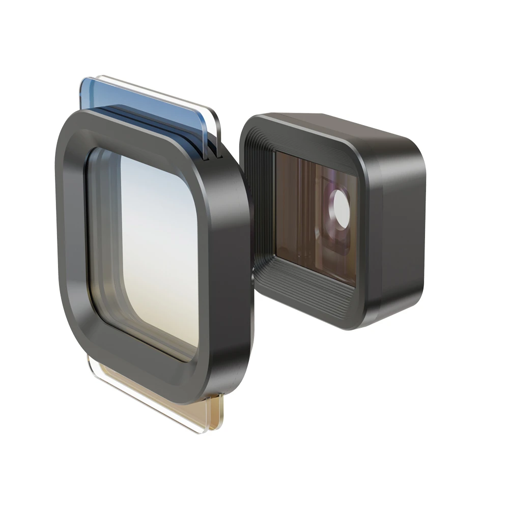  Moveski PRAN 1.33X Anamorphic Lens Cell Phone Camera Wide Scree Film Lens Optical Phone Movie Lens 