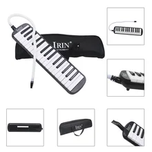 IRIN new style 32 Piano Keys black Melodica Musical Instrument for Music Lovers Beginners Gift with Carrying Bag