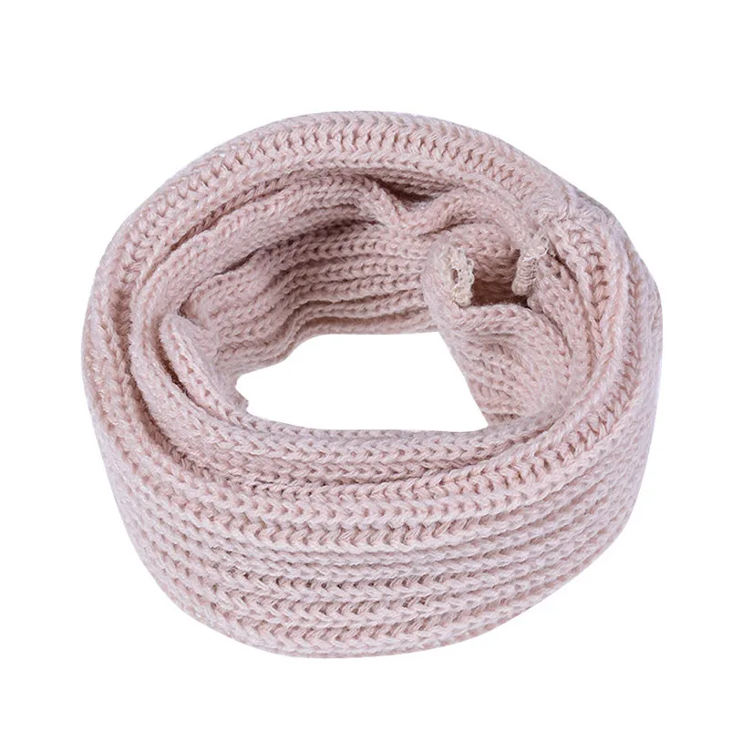 Soft Men Women Scarf Winter Warm Scarves Wrap Knitted Collar Circle Shawl Knitted Sleeves Couple Bib women scarf D20 (1)