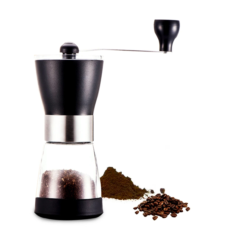

Handmade Stainless Steel Retro Coffee Machine Grinder Pepper Grinder Coffee Grinder Home Kitchen Mini Manual Hand Coffee Grinde