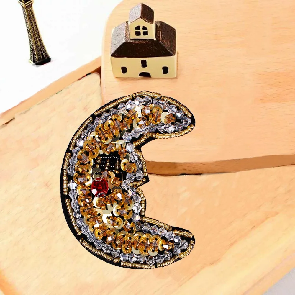 10piece-Handmade-Beading-Sequin-Moon-Patches-Rhinestones-Applique-Embossed-Clothes-Shoes-Decorated-DIY-Sewing-Supplies-TH666