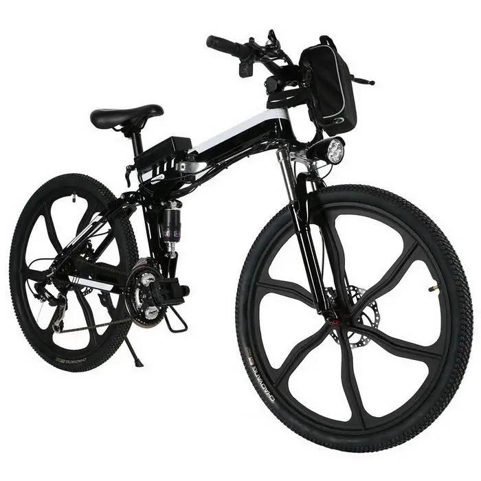 Top 26inch 21 Speed Mountain Bike Foldable Electric Power Mountain Bicycle Lithium-Ion Battery Aluminum Alloy Bicycle Sports Cycling 0 Top 26inch 21 Speed Mountain Bike Foldable Electric Power Mountain Bicycle Lithium-Ion Battery Aluminum Alloy Bicycle Sports Cycling 0