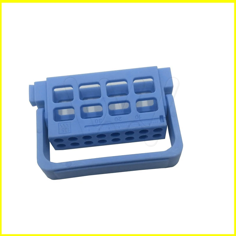 1pc Dental Endo Files Block Holder Stand Autoclave Disinfection Box 16holes (6)