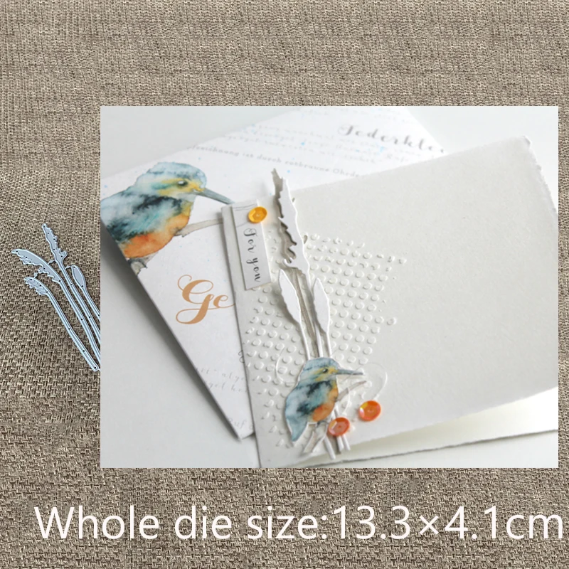

New Design Craft Metal Cutting Die cut dies 4pcs grass decoration scrapbook Album Paper Card Craft Embossing die cuts