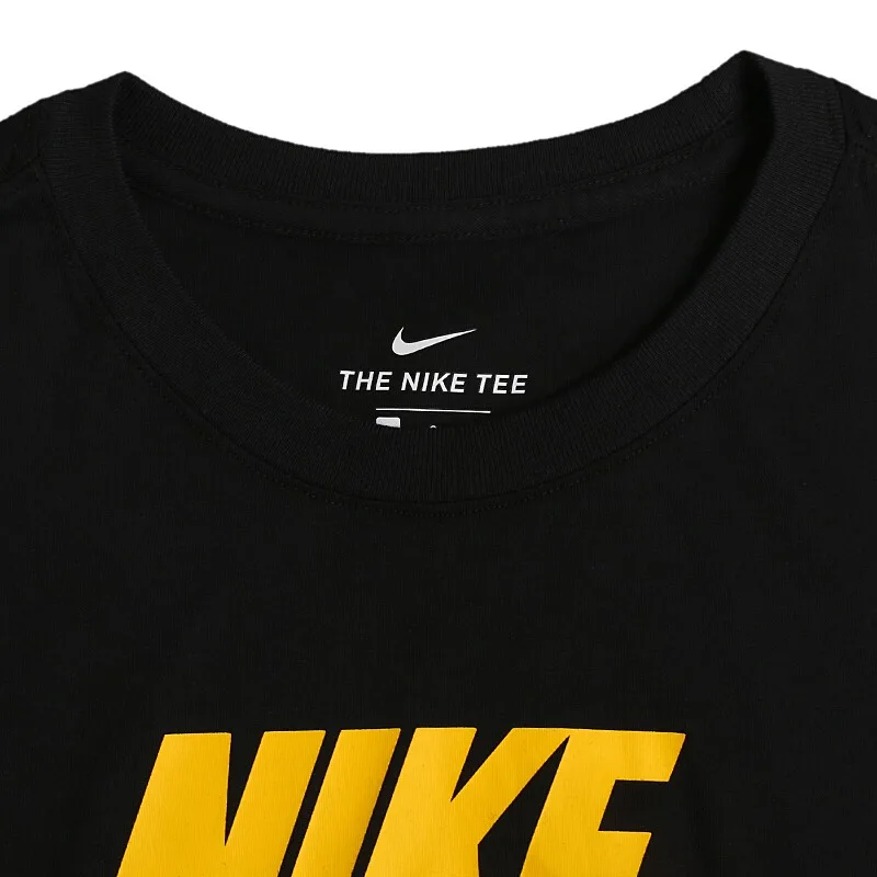 Мужские Оригинальные футболки NIKE ICON FUTURA спортивная одежда с коротким