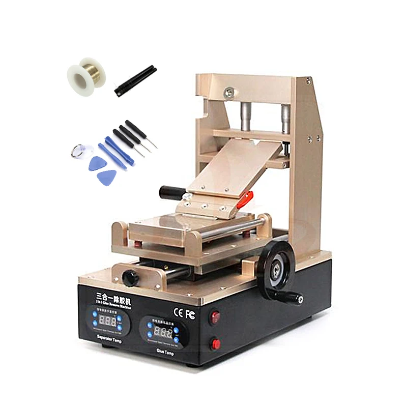 

3 in 1 OCA Glue Remover Machine LY-904 LCD Touch Screen Panel Repair Equipment for mobile phone