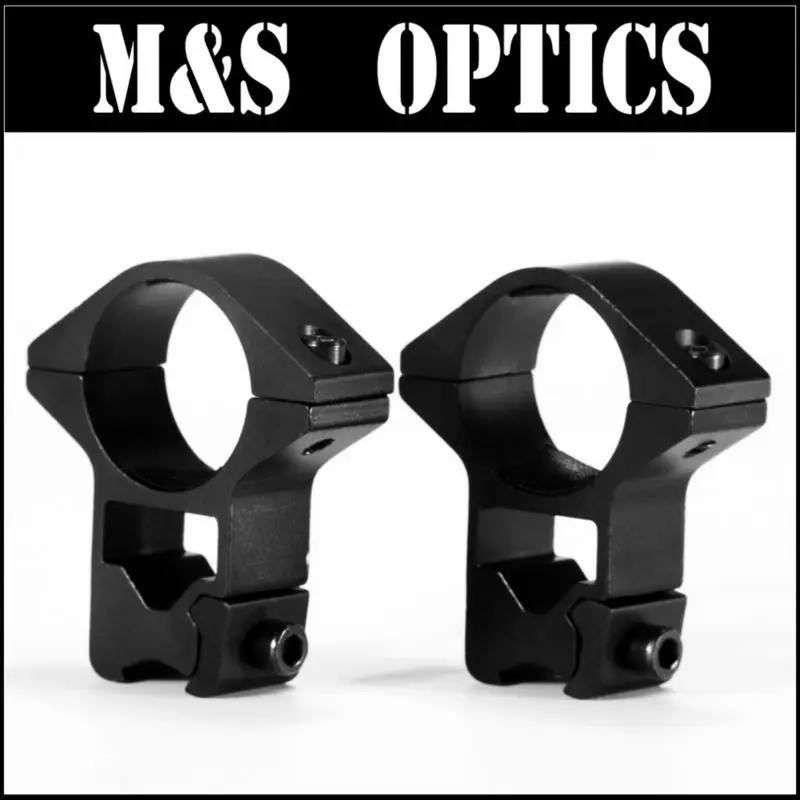 11mm High dovetail Scope Rings 25.4 Tube Tactical Profile High Rifle