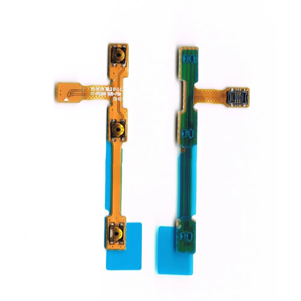 Гибкий кабель с кнопкой питания и громкости для Samsung Galaxy Tab 3 10 1 GT P5200 P5210|flex cable|button