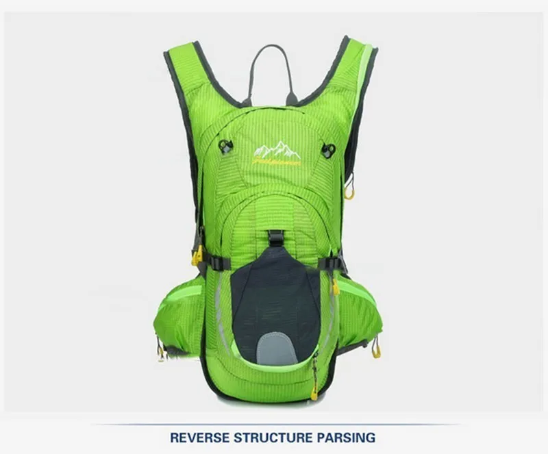 Discount Waterproof MTB Bike Hydration Breathable 15L Backpack+2L Water Bags Large Capacity Bicycle Bags Cycling Knapsack Travel Packsack 30