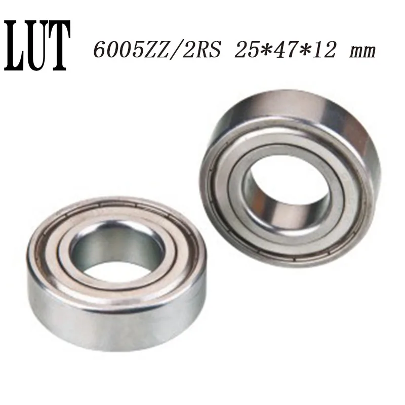1pcs 6005ZZ 6005Z 6005 2Z 25x47x12mm Deep Groove Ball Bearing Metal Shielded