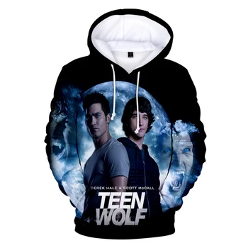 

Teen Wolf 3D Hoodie Men's Comfortable Spring Fall Winter Keep warm Fashion Tops Men Women Unisex o-neck Handsome Hoodies