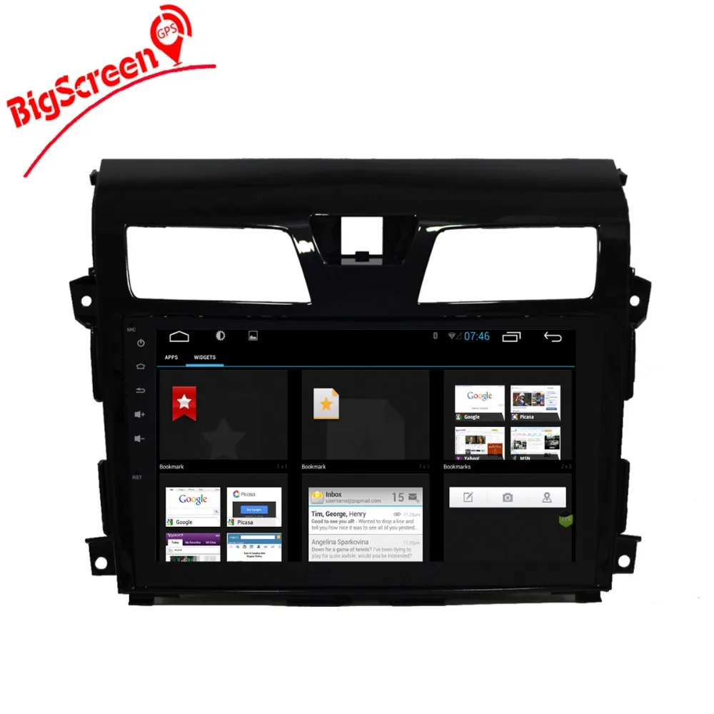 Clearance The Largest Screen Android 6.0 Tesla Style Car GPS Navigation For Nissan Teana 2013 2014 2015 2016 Multimedia Stereo Radio 5