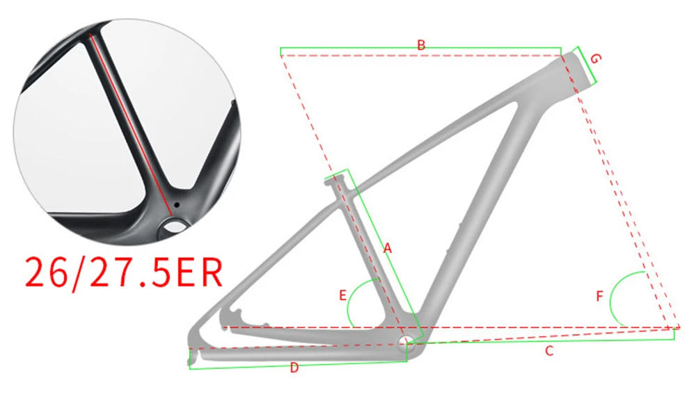 Best ! LEADNOVO 27.5/29er mtb carbon bike frame mountain bicycle frameset bicicletas mountain bike carbono frames 21