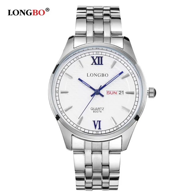 LONGBO Luxury Lovers Couple Watches Men Date Day Waterproof Women Gold Stainless LONGBO Luxury Lovers Couple Watches Men Date Day Waterproof Women Gold Stainless