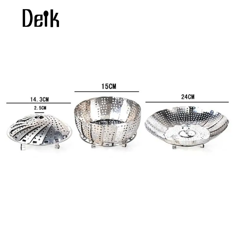 

Folding Steamer Stainless Steel Foodd Ishfoldingmesh Fruitsbasket Basket Fooddish Steel Boilerssteamer Steam Rack Drop Shipping