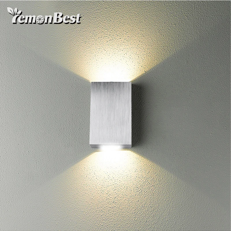 

LED mini cube 2W wall lamp home bright energy-saving lamp for outdoor arcade lamp aisle AC 85-265V