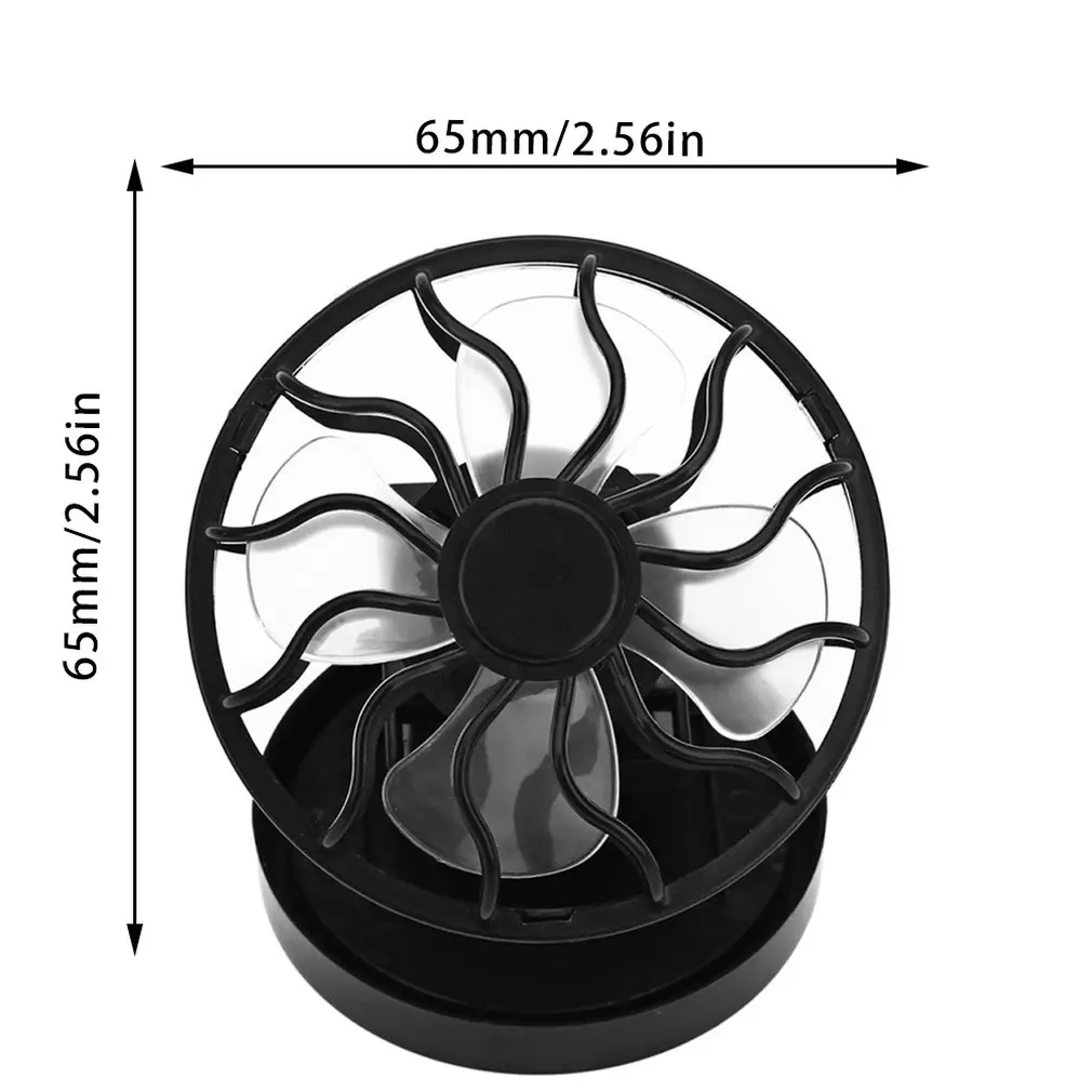 Солнечный вентилятор охлаждения с зажимом регулируемый угол мини вентиляторы для офиса дома прочный Супер Бесшумный кулер
