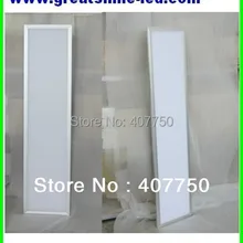 300x1200 мм ультра тонкий SMD4014/2835 Светодиодные панели 48 Вт боковые освещенные светодиодные светильники 2 шт./партия, используемые для работы в офисах