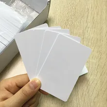 RFID S50 MF1 чип 1 к 1024 байта записываемый Белый Смарт IC ПВХ пустая карта для системы доступа переключатель питания 20 шт