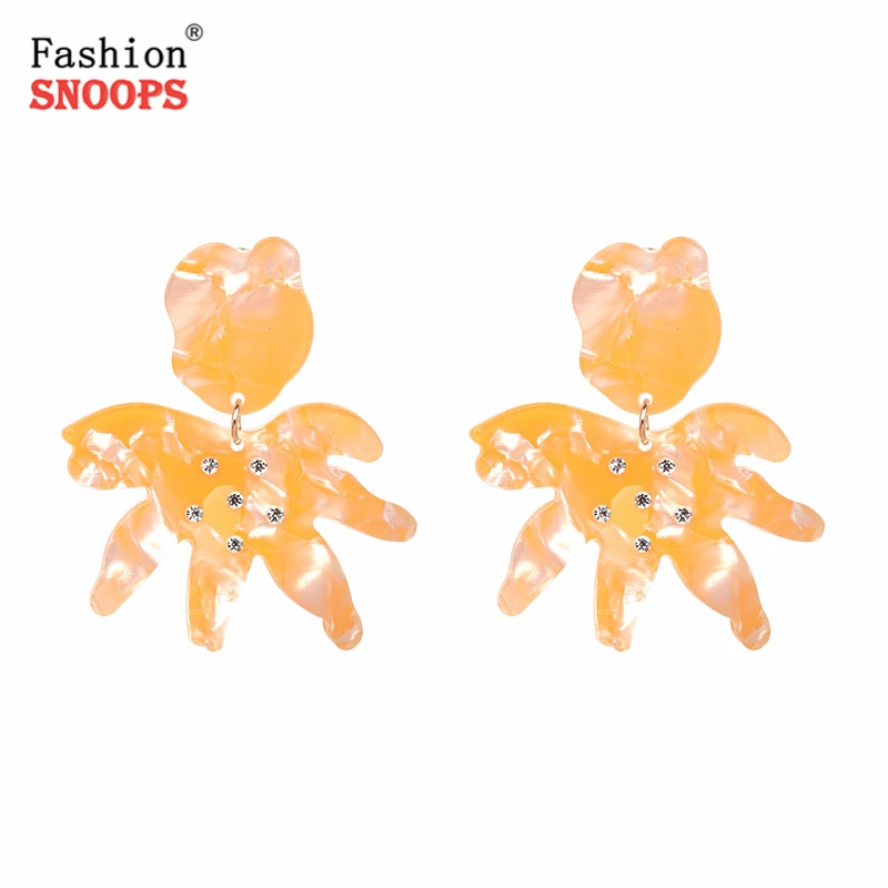 

Fashion New Design Resin Drop Dangle Earrings Jewelry Women Statement Elegant Charm Earrings Wedding Gift Jewelry