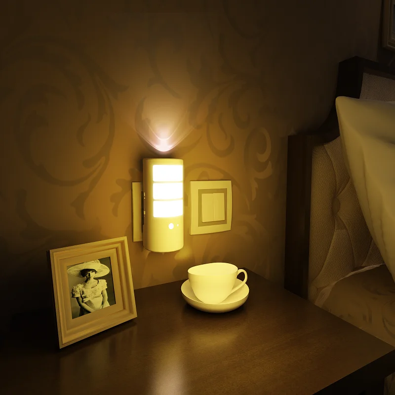 MIYOLE LED Night light for bedroom sensor led wall lamp for reading