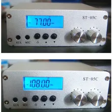 st-05c 0,1 вт 0.5w дома fm передатчик pll радио стерео rca вход