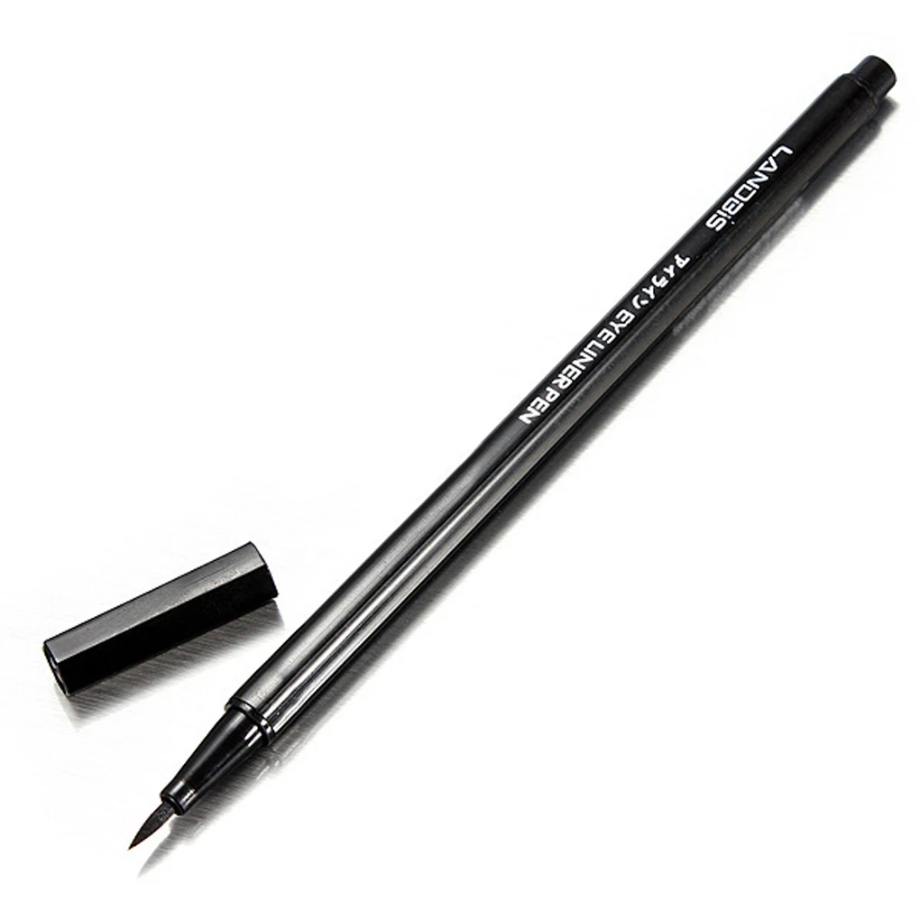

1PC New Women Girls Black Fine Long Lasting Liquid Eyeliner Water Pen Waterproof Quick-drying Makeup Tools