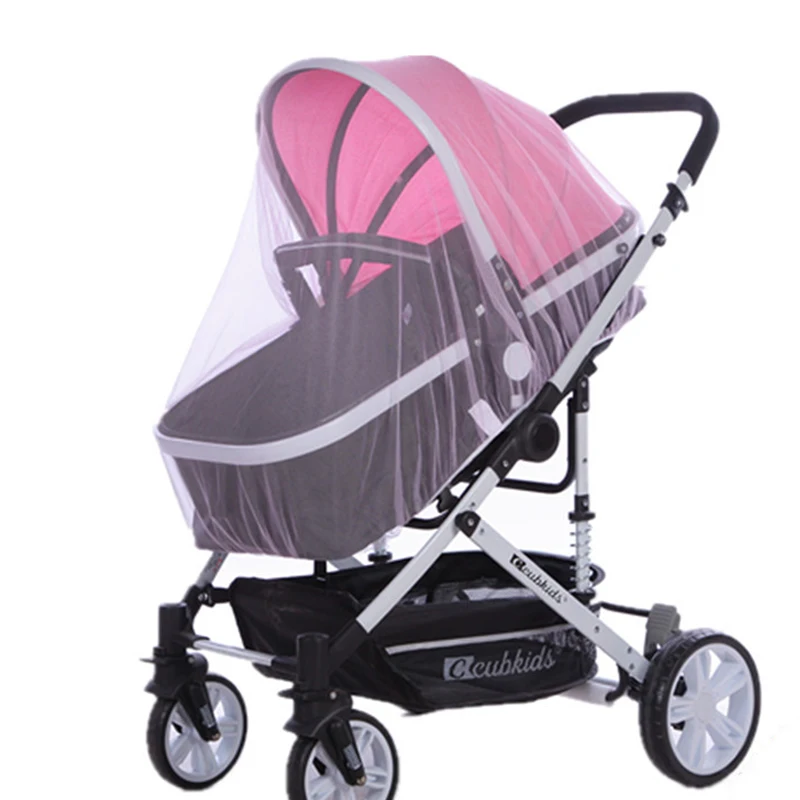 

Baby Stroller Pushchair Mosquito Insect Shield Net Safe Infants Protection Mesh Stroller Accessories Mosquito Net 150cm