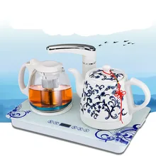 Электрический чайник автоматический верхний керамический электрический домашний нагрев кипящий чайник функция автоматического отключения