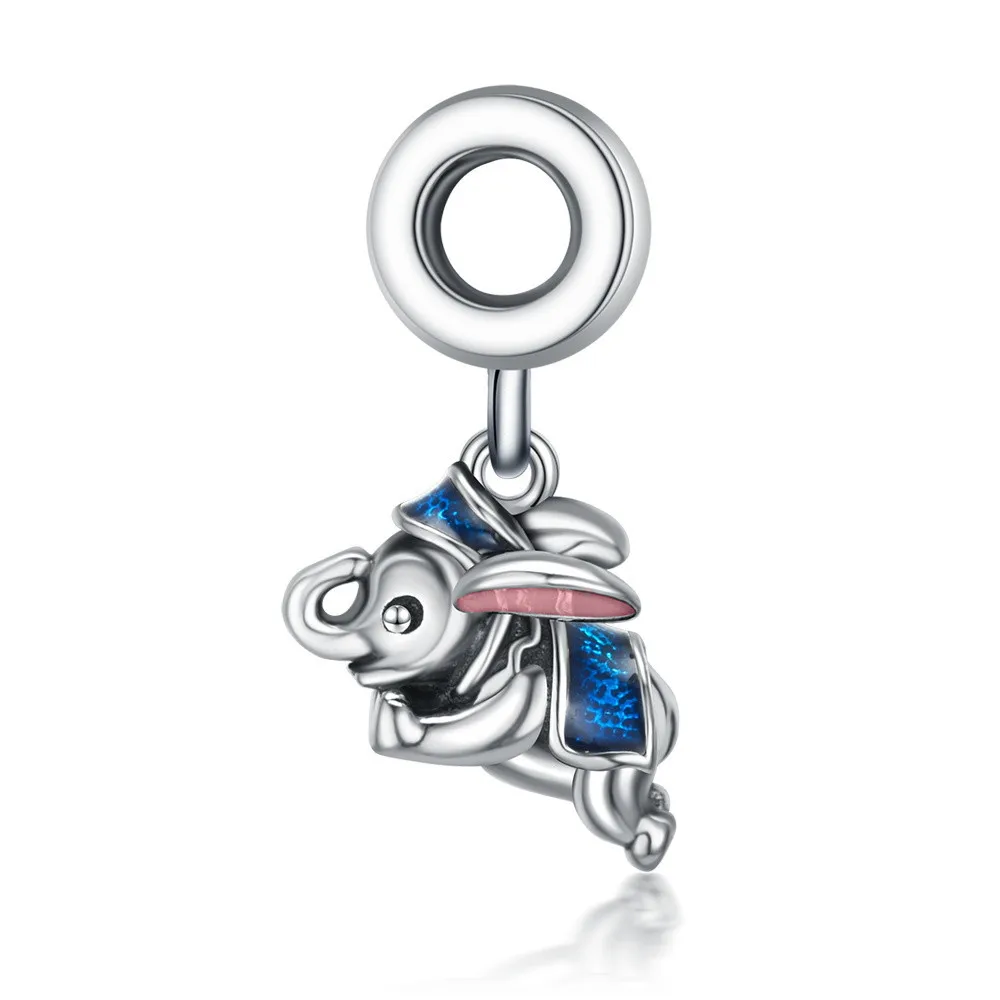 Beagloer Новая мода Винтаж 925 Серебро DIY Животные Подвески шармы Pandora Браслеты и