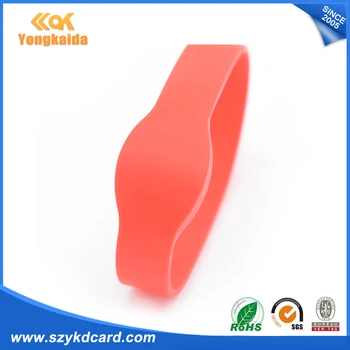 

YongKaiDa 500pcs/lot 13.56MHZ rfid wristband Access Control for swimming