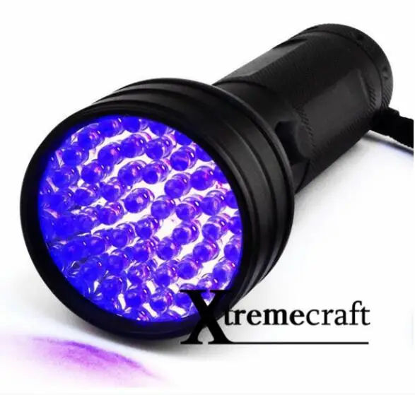 5 шт. xtremeccraft 51 УФ светодиодный детектор Скорпиона Охотник искатель ультра фиолетовый черный светильник вспышка светильник фонарь светильник лампа AA 395nm 5W