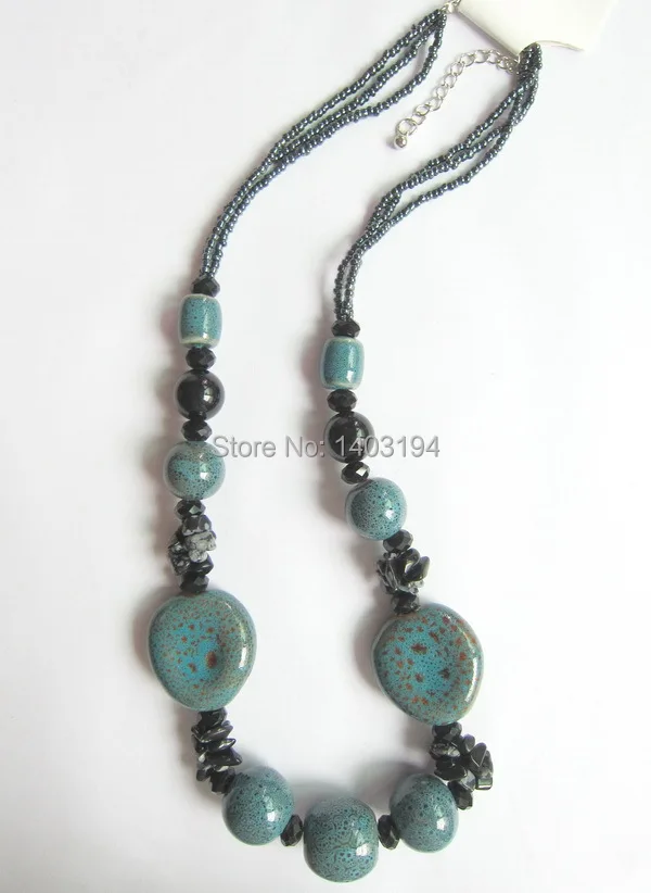 

Selling good quality ceramic bead necklace for women