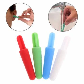 

Medical Grade Silicone Wax Removal Reuseable Soft Spiral Ear Pick Cleaning Tool Toiletry Kits