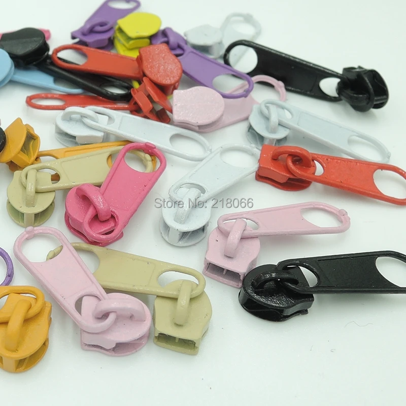 

100 Pcs Zinc Alloy Zipper Head Sewing Tools Clothing Accessories