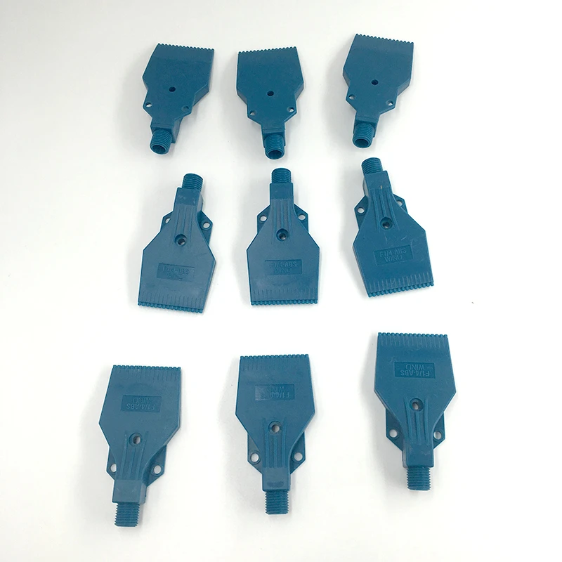 Air Blow Off Flat Jet Nozzle,16 Blowing 3 screw holes Wind Jet nozzle