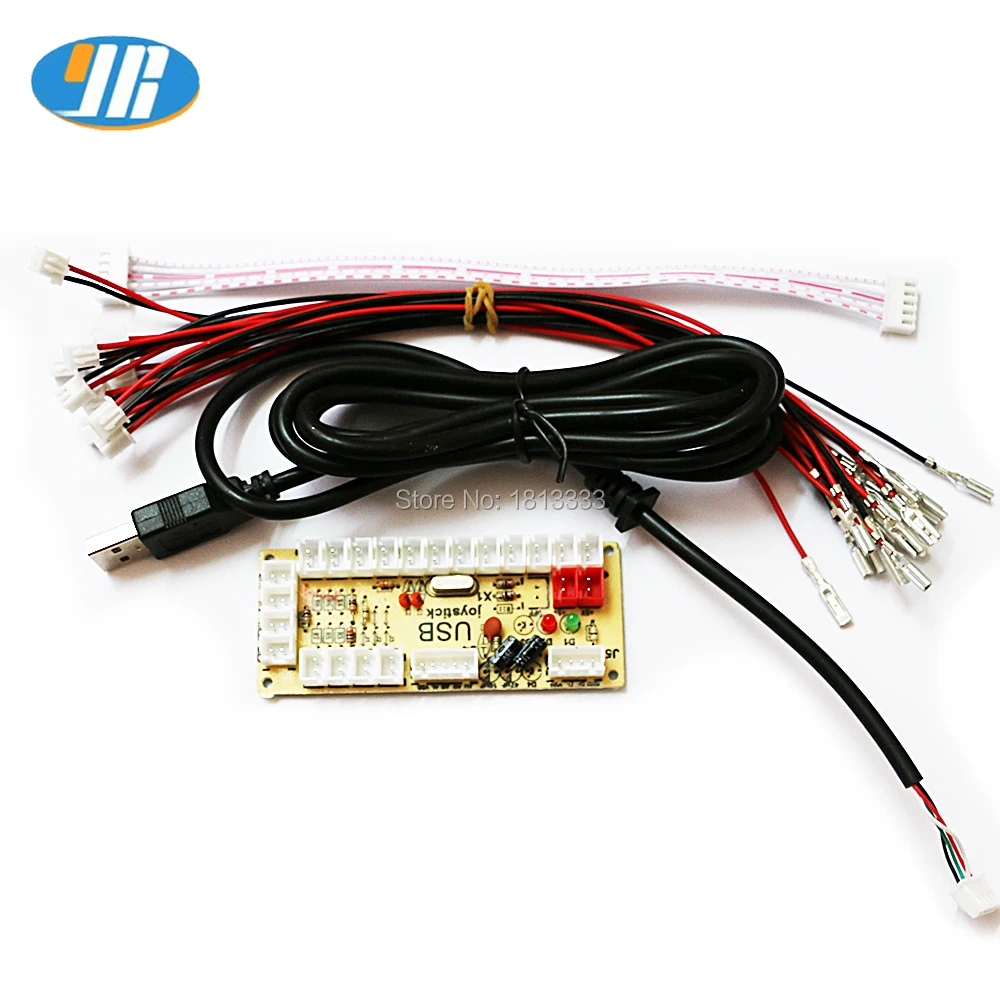 Sanwa Япония JLF-TP-8YT OBSF-30 Push Btton USB к ПК нулевой задержки кодер для JAMMA MAME аркадная DIY Kit