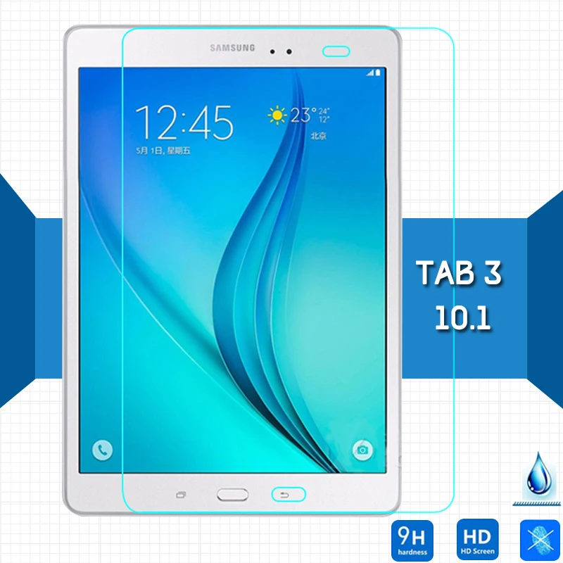 Для Samsung Galaxy Tab 3 10 1 Защитная пленка для экрана из закаленного стекла 2 5 9h защитная