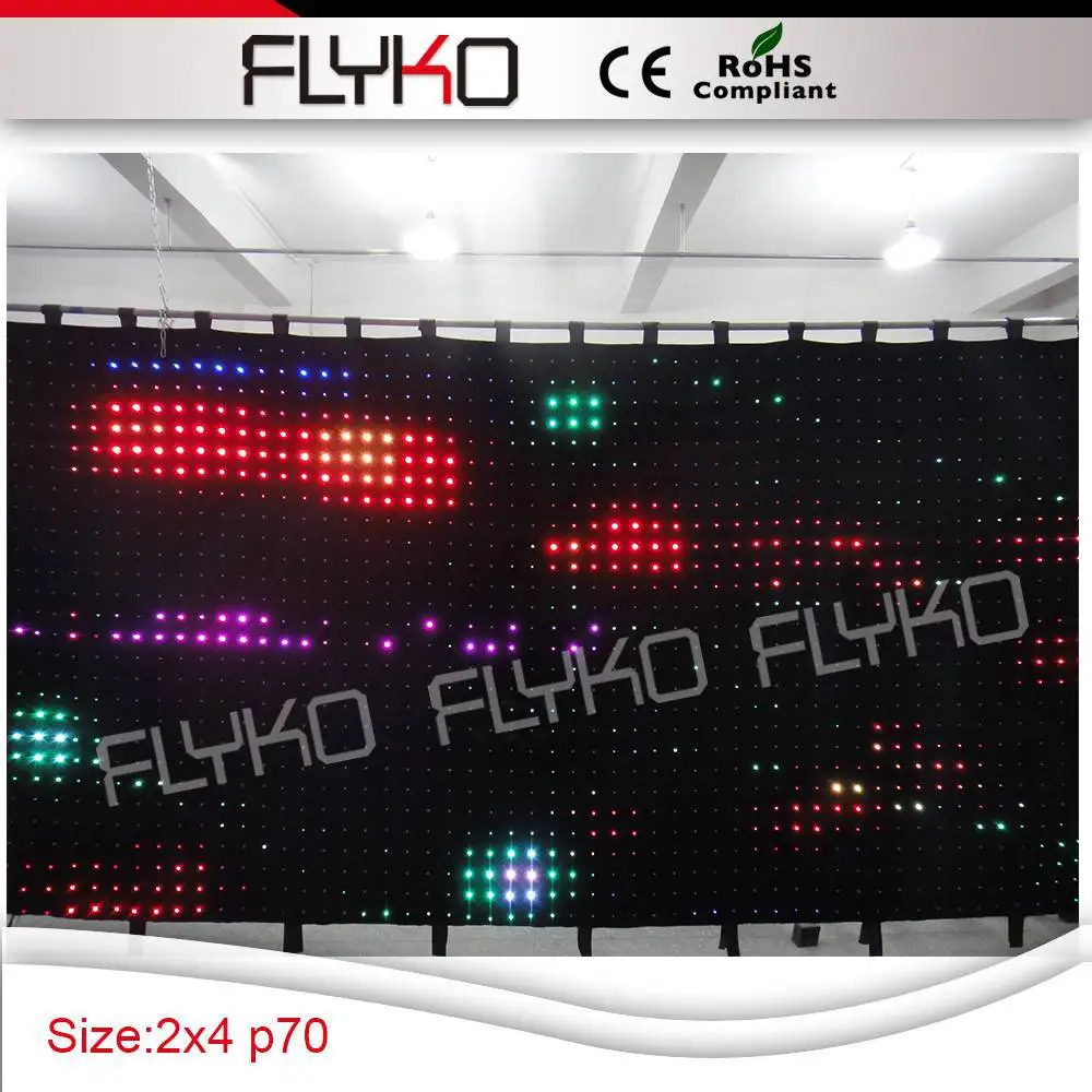 Alibaba express модная P7 полноцветная мягкая светодиодная видеозанавеска|led video curtain|video
