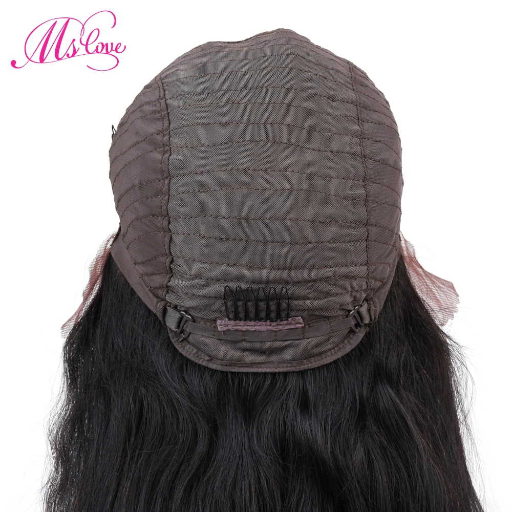 Base de Seda Cheias do Laço Onda do Corpo do Cabelo Perucas de Cabelo Humano para as para as Mulheres Brasileiras para as 150% Frontal Perucas da Humano Frente Mulheres Pré depenados Remy Perucas Brasileiras 7 Cheap Per. tela base seda