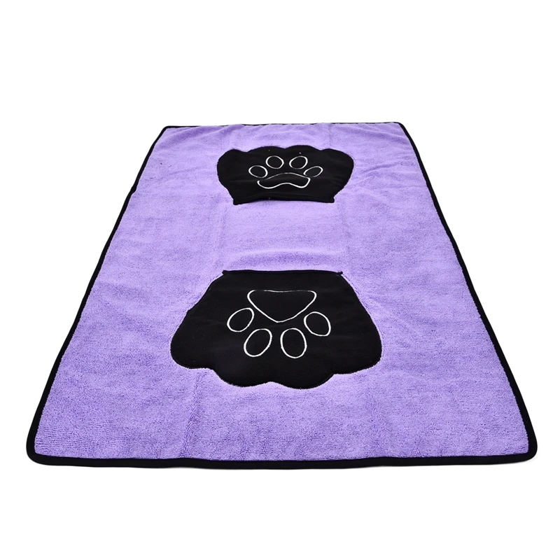 711 40 De Réductionserviette De Séchage Pour Animaux De Compagnie Serviette De Bain Pour Chien Ultra Absorbante Microfibre Nettoyage Pour Chien De
