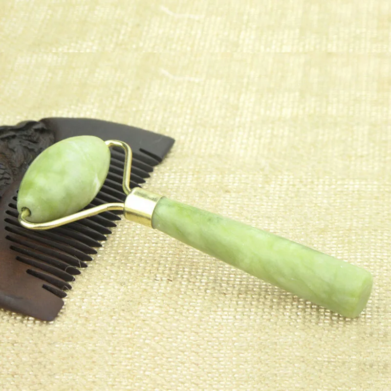 

girl Massage Stone Women's Fashion Hot Facial Massage Jade Roller Face Body Head Neck Nature a Device Hot Sale1A20