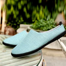 Гном бренд конопли Тапочки Для мужчин моды привод обувь Пляжные сандалии для мужчин открытый шлепанцы для мужчин мягкие удобные мужские Тапочки