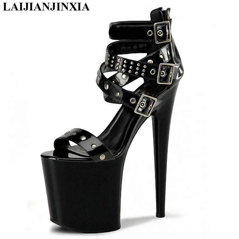 Laijianjinxia New 20cm Sexy Platforms High Heel Shoes Pole Dance