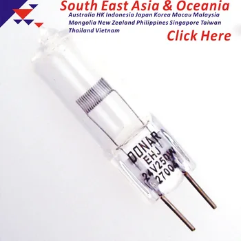 

DN-27004 EHJ 24V 250W 64655hlx 7748xhp 24V250W G6.35 halogen light bulb endoscope microstrip dental overhead projector lamp