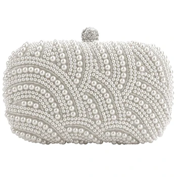 

Fashion Clutch Bag Beaded Party Bridal Handbag Wedding Evening Purse