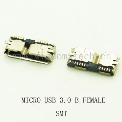 40 шт./8 моделей Hi-Скорость Micro USB 3.0 Джек Женский 10pin SMD и DIP разъем пайки печатных плат инструменты для наращивания волос