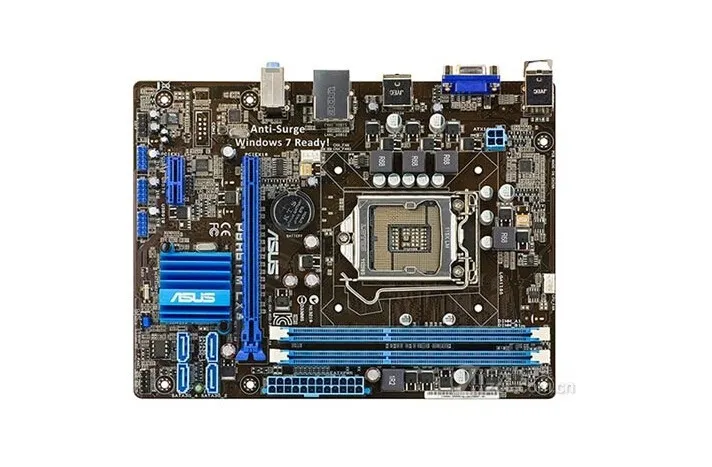 Оригинальная материнская плата для ASUS P8H61-M LX3 PLUS R2.0 DDR3 LGA 1155 поддержка I3 I5 I7 16GB H61 настольная материнская плата