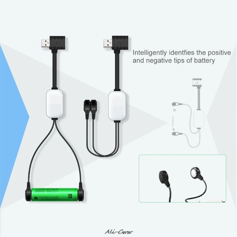 A10 зарядное устройство для литий-ионных аккумуляторов многофункциональное магнитное USB зарядное устройство мини зарядка/разрядка внешний аккумулятор для 18650 25500