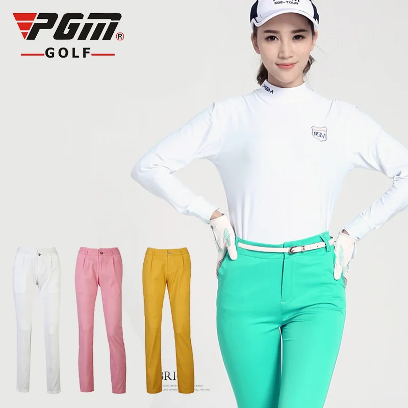 Empfohlen 8OYhm The new PGM womens pants candy color high velocity air dry golf pants sports trousers freeshipping